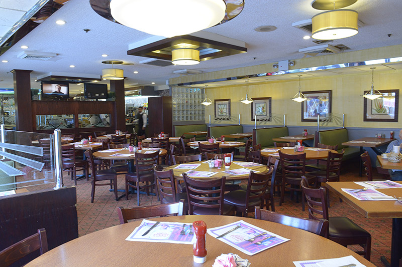 Mirage Diner seating